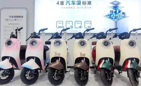 唐山“汽車級”鋰電池裝上兩輪車