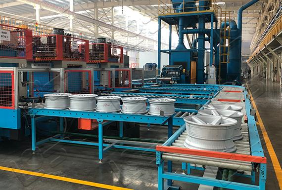 汽車輪轂輪胎整廠輸送線