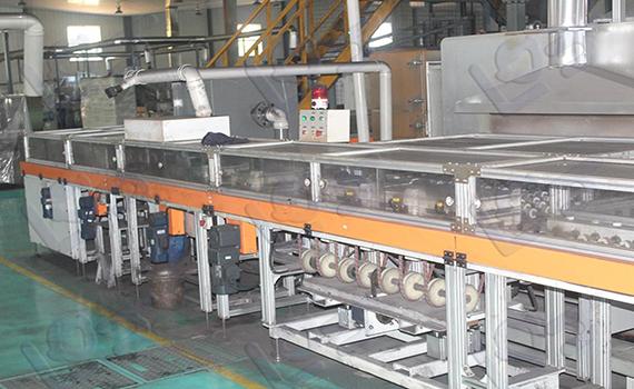 泰州鋰電窯爐外軌自動(dòng)循環(huán)線：鋰電池分容柜