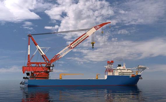 長春5000噸起重船和2000噸風電安裝船實現(xiàn)“雙龍入海”！