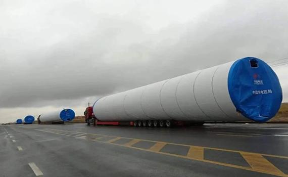 長春中國水電四局大唐新疆塔城老風口25MW儲能項目配套100MW風電塔筒制作項目順利發(fā)貨完成