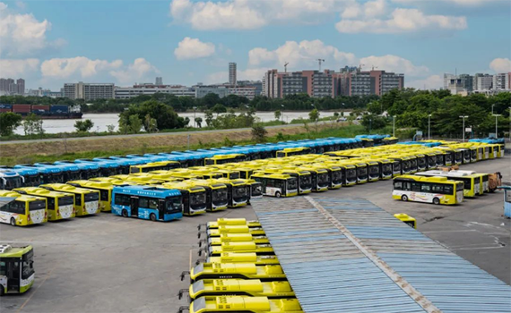 泰州114輛飛馳純電公交車助力廣東佛山綠色智慧出行