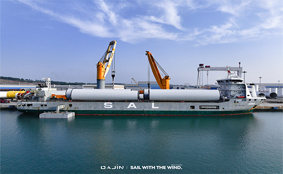 長(zhǎng)春大金重工供應(yīng)蘇格蘭Moray West海風(fēng)場(chǎng)全部海工產(chǎn)品交付完畢