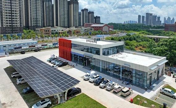 長春充電最快1秒1公里！廣西首個光儲超充放綜合能源站建成投運