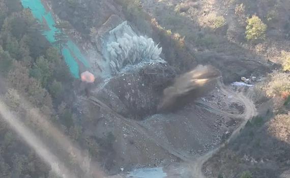 河北遷西抽水蓄能電站順利完成首次爆破