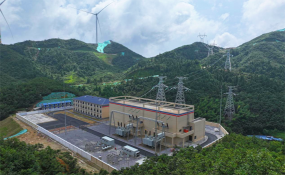 廣西資源縣陽火坪風電場項目（龍?zhí)溜L電廠）首批風機并網(wǎng)發(fā)電