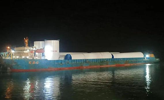 泰州華能海南臨高CZ1海上風電場項目圓滿發運完成