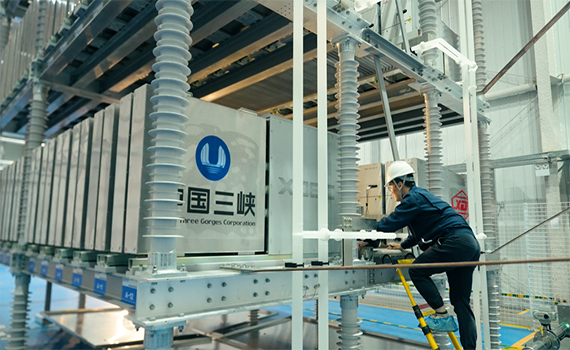 泰州三峽能源海上風電輕型化柔性直流送出換流閥關鍵技術示范工程順利完成系統調試