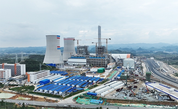 盤江普定2×66萬千瓦燃煤發電項目2號機組并網成功