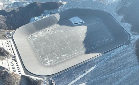 大連河北易縣抽水蓄能電站上、下水庫工程同時通過蓄水驗收