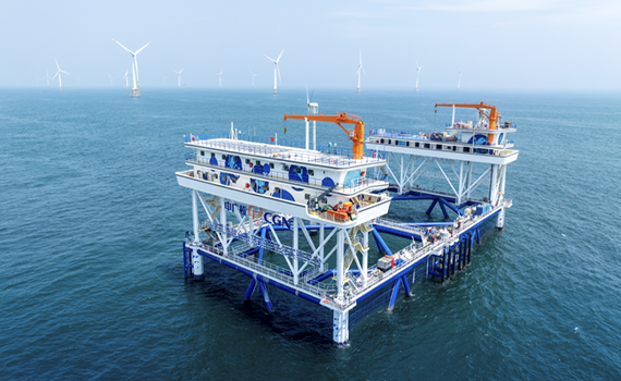 中廣核“伏羲一號”獲中國船級社（CCS）頒發國內首份風漁融合網箱平臺入級證書