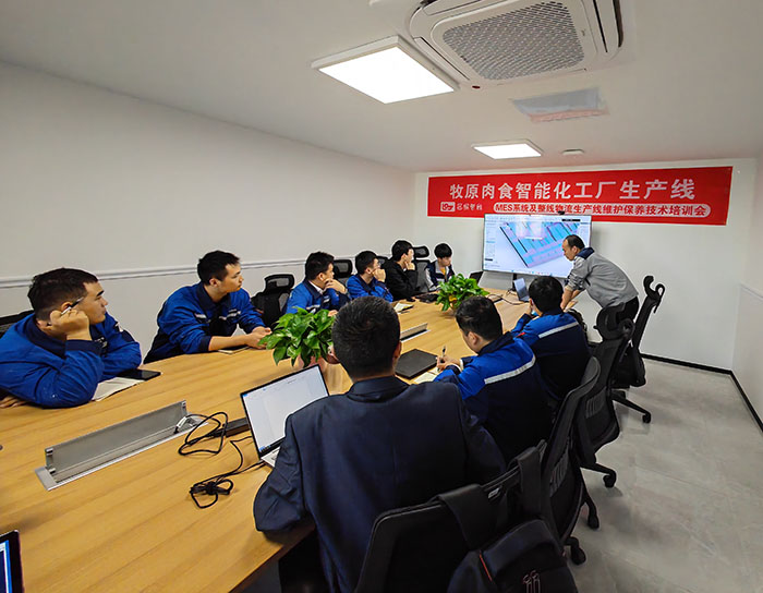 冠猴赴現場舉辦生產技術培訓會