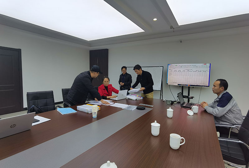 冠猴智能熱情歡迎玲瓏集團前來驗廠