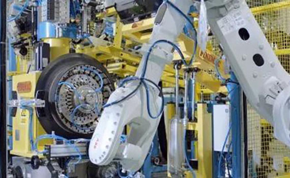 揭秘某輪胎智慧工廠自動化生產線全過程