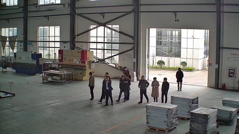 熱烈歡迎廈鎢新能源一行蒞臨我司工廠參觀考察