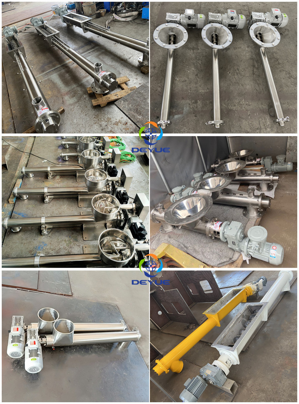 DLS螺旋輸送機(圖2) 犁刀混合機